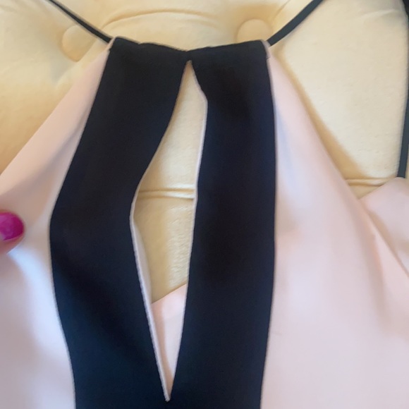 Pink and black blouse - Picture 3 of 3